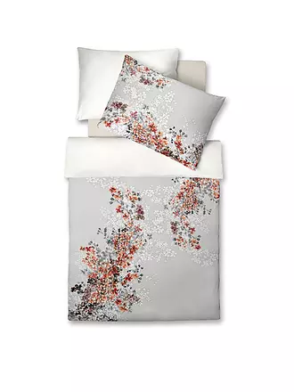 FLEURESSE | Parure de lit en satin 70x90cm/140x200cm BED ART Stone |